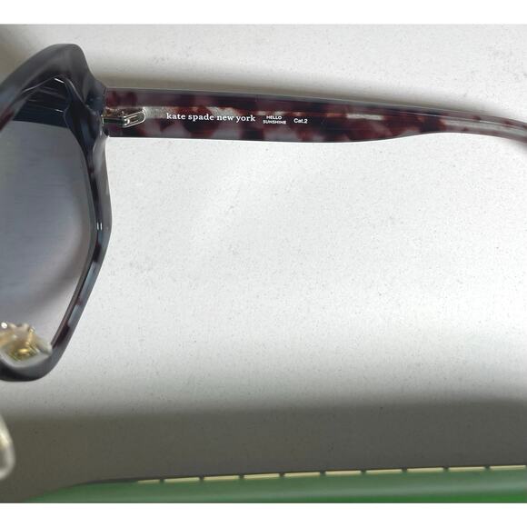 Kate Spade Sunglasses Hello Sunshine NEW Kimber/G/S JBW Blue Gradient/Blue Lens main image 6
